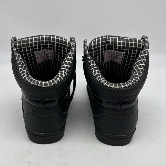 Pastry Youth High-Top Dance Sneakers Size 5M Black Leather Lace Up Casual Gorp - Picture 4 of 8